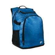 GK All Star Extreme Glitter Large Backpack - Ultimate Travel Bag for Athletes, Cheerleaders, Gymnasts (Royal Glitter)