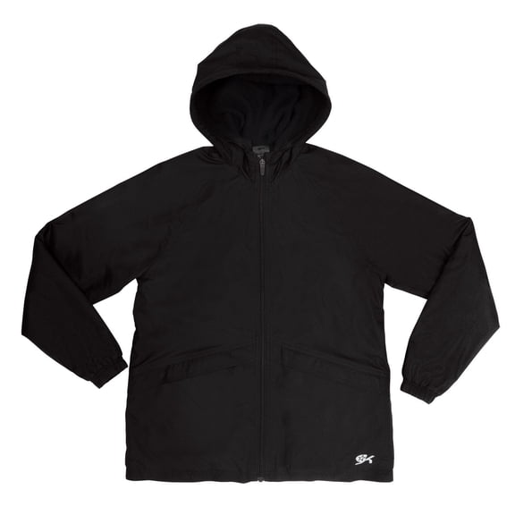 GK All Weather Hooded Jacket (Adult Sizes) (Black, XL)