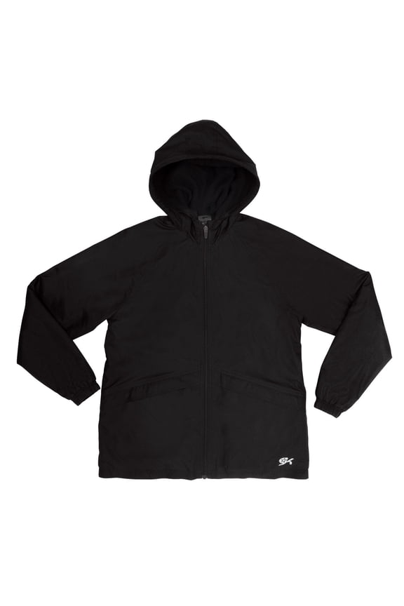 All Weather Hooded Jacket (Child sizes) (Black, CXS)