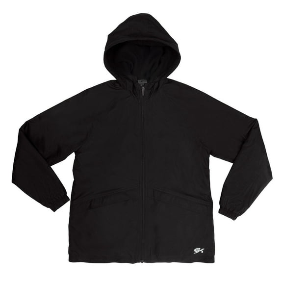 GK All Weather Hooded Jacket (Child sizes) (Black, CXS)