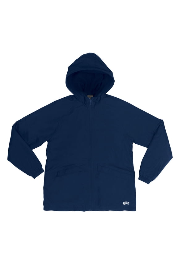 All Weather Hooded Jacket (Child sizes) (Navy, CS)