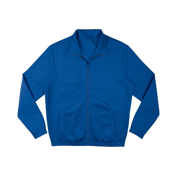 GK Basic Athletic Warmup Jacket for Girls or Boys (Youth Sizes)(YS, Royal)