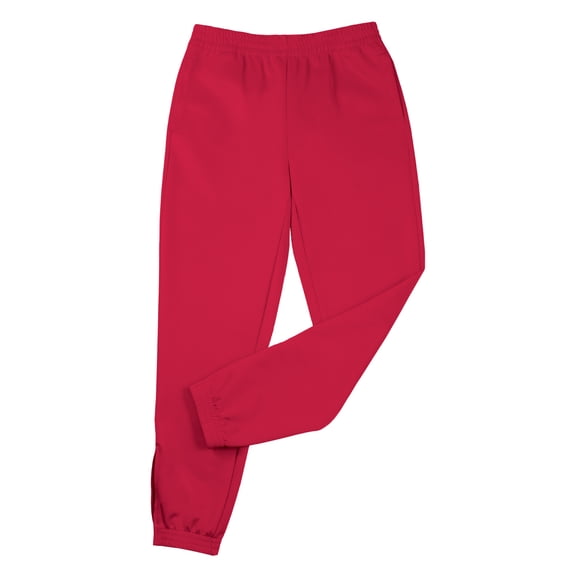 GK Basic Athletic Warmup Pant - Unisex Sizing for Girls or Boys (Youth Sizes) (YL, Red)