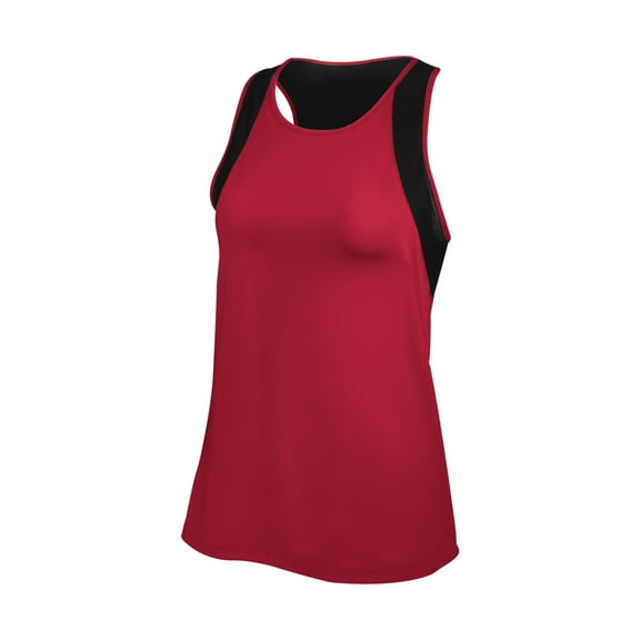 GK Color Block Tank (Red/Black, S)
