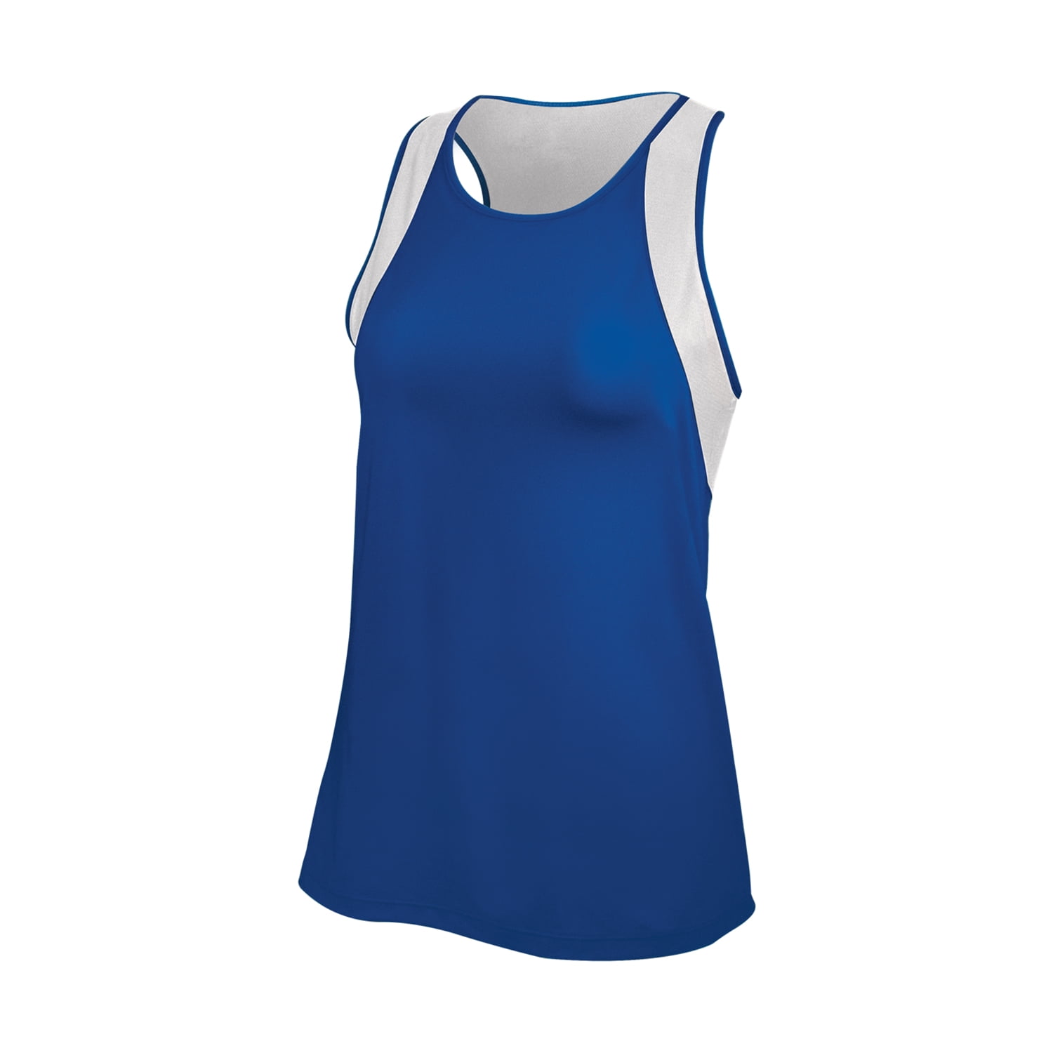 GK Color Block Tank (Royal/White, P) - Walmart.com
