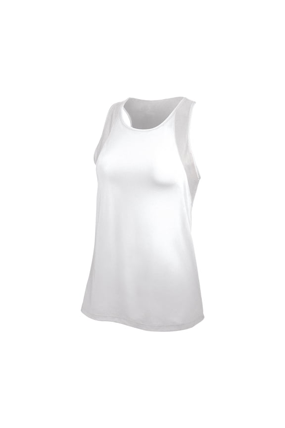Color Block Tank (White, M)