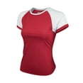 thumbnail image 1 of GK Color Block Tee (Red, CL), 1 of 1