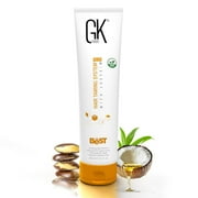 GK HAIR Global Keratin The Best (3.4 Fl Oz/100ml) Smoothing Keratin Hair Treatment - Professional Brazilian Complex Blowout Straightening For Silky Smooth & Frizz Free Hair