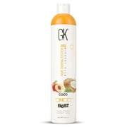 GK HAIR Global Keratin The Best COCO 33.8oz/1000ml Smoothing Keratin Hair Treatment - Professional Brazilian Complex Blowout Straightening For Silky Smooth & Frizz Free Hair