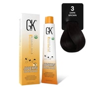 GK HAIR Global Keratin Semi Permanent Hair Cream Color with 87+ Shades 3.4 Fl Oz/100ml Nourishing & Cleansing Colors for Styling High Performance Long Lasting Natural Toner Hair Dye Tubes - Unisex