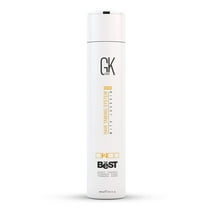 GK HAIR Global Keratin The Best (10.1 Fl Oz/300ml) Smoothing Keratin Hair Treatment - Professional Brazilian Complex Blowout Straightening For Silky Smooth & Frizz Free Hair - Formaldehyde Free