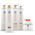 thumbnail image 1 of GK HAIR Global Keratin The Best Kit (33.8 Fl Oz/1000ml) Smoothing Keratin Hair Treatment Professional Brazilian Complex Blowout Straightening For Silky Smooth & Frizz Free Hair, 1 of 10