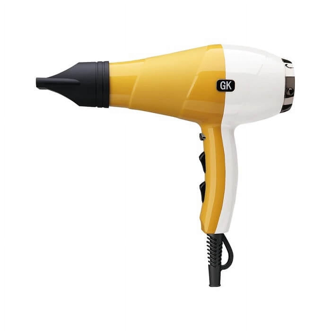 GK Hair Global Keratin Ion Pro Blow Dryer Professional Salon Grade 2 Speed & 3 Heat Settings, Cool Shot Function Blowdry Hairdryer for All Hair Types US Plug
