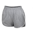 thumbnail image 1 of GK High-Waisted Retro Athletic Shorts for Women and Girls (2X, Oxford), 1 of 1