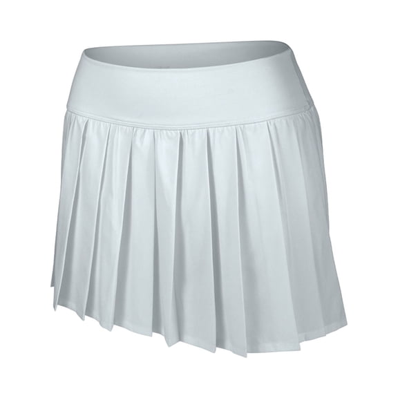 GK Pleated Skirt (White, S)