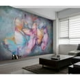 thumbnail image 1 of GK Wall Design  Colorful Butterflies Natural Removable Wallpaper H:106"  x W:187", 1 of 4
