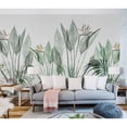 thumbnail image 1 of GK Wall Design  Vintage Palm Leaf Tropical Removable Wallpaper H:98"  x W:150", 1 of 2