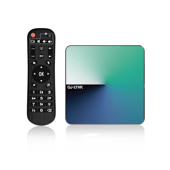 GK28 Android TV Box, Octa-Core Processor, 4GB RAM +64GB ROM, Android 13, Wi-Fi 6, BT5.2, 8K Ultra HD, HDR10+, IR Remote Control