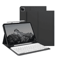thumbnail image 1 of GKABXY for iPad Pro 11 inch Case 4th/3rd/2nd Generation (2022/2021/2020) Case with Keyboard, Detachable Bluetooth Keyboard, Pencil Holder, Auto Sleep/Wake, Black, 1 of 8