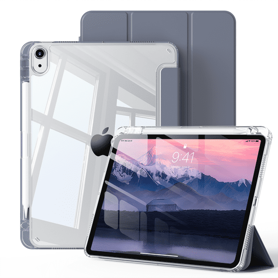GKABXY for iPad (A16) 11th Generation Case 11 Inch 2025, iPad 10th Generation Case 10.9 Inch 2022, Support Touch ID, Auto Wake/Sleep,Lavender Purple