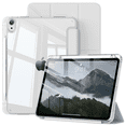 thumbnail image 1 of GKABXY Case Compatible with iPad (A16) 11th Generation 11 Inch 2025, iPad 10th Generation 10.9 Inch 2022, Tri-Fold Y-Fold Stand Case, Smart Cover Auto Wake/Sleep, Touch ID Compatible, Gray, 1 of 9