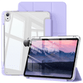 thumbnail image 1 of GKABXY Case Compatible with iPad (A16) 11th Generation 11 Inch 2025, iPad 10th Generation 10.9 Inch 2022, Tri-Fold Y-Fold Stand Case, Smart Cover Auto Wake/Sleep, Touch ID Compatible, Violet, 1 of 9