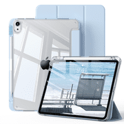 GKABXY for iPad (A16) 11th Generation Case 11 Inch 2025, iPad 10th Generation Case 10.9 Inch 2022, Slim Stand Hard PC Translucent Back Shell Smart Cover, Suppor