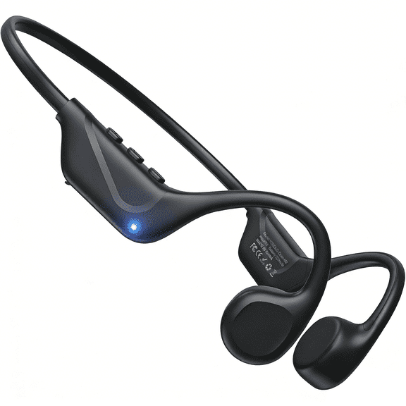 GKEAPZA Bone Conduction Headphones ,Wireless Open Ear Headphones with Mic,Bluetooth ,10H Playtime & IPX5 Waterproof,Sports Headphone for Running & Outdoor