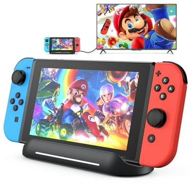 GKEAPZA TV Dock Station for Nintendo Switch/Switch OLED,Portable 4K HDMI TV Switch Dock Adapter with HDMI USB 3.0 Port and USB C Charging, Travel Docking Station for Nintendo Switch