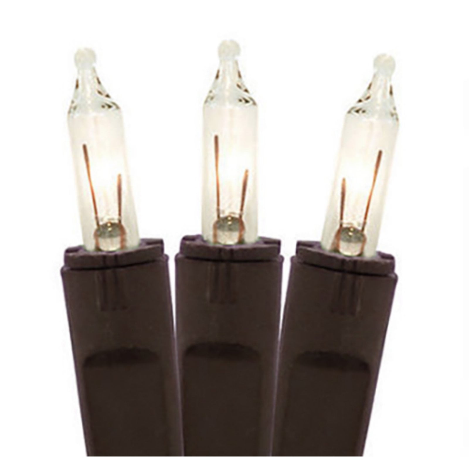 GKI/Bethlehem Lighting 50 Count Clear Perm O Snap Mini Christmas Lights