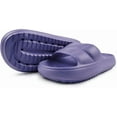 thumbnail image 1 of GKL Trend Helios Sandals with Flexible, Non-Slip, & Waterproof Material for Women, Men, Children, One Buckle Rubber Unisex Eva Sandals for Summer - Lilac, 1 of 7