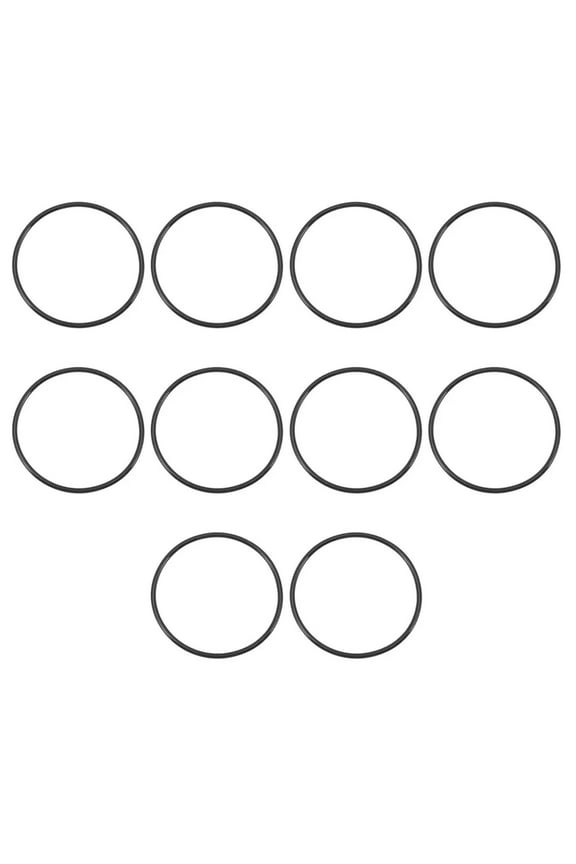 10 Pcs Jelly Bracelets Black Gummy Silicone Wristband Elastic (black)