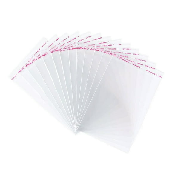 GKNET 100pcs Clear Cellophane Favor Gift Mini Bags 9x13cm Candy Craft Plastic Bag