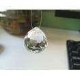 thumbnail image 1 of GKNET 10PC 20MM Clear Glass Crystal Ball Feng Shui Faceted Prism Hanging Rainbow Maker, 1 of 4