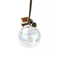 thumbnail image 1 of GKNET 10pcs Round Glass Cork Bottles Ornament Mini Jars Wishing Bottle with Waxed Cord, 1 of 3