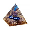 thumbnail image 1 of GKNET 10x Natural Amethyst Aquarius Pyramid Quartz Crystal Orgonite Desktop Art Decor-default, 1 of 4