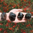 thumbnail image 1 of GKNET 1PC Raw Large Black Obsidian Rough Crystal Mineral Rock Chunks Specimens Healing, 1 of 5