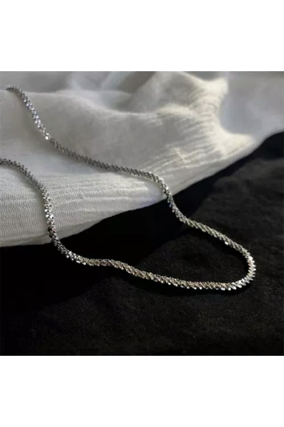 1Pc Exquisite Rhinestone Necklace Clavicle Chain Women's Fashion Neck Jewelr WY4-necklace
