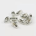 thumbnail image 1 of GKNET 200pcs Replacement Vertical Roman Roller Blind Ball Chain Cord Connector Clips-Rhodium-1.5mm【200pcs】, 1 of 9