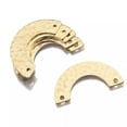 thumbnail image 1 of GKNET 20Pcs Brass Half Round Arched Charms Connectors Pendant Diy For Delicate Jewelry Making, 1 of 6