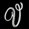 thumbnail image 1 of GKNET 26 Letters Crystal Rhinestone Alphabet Brooch Pin Wedding Women Delicate Jewelry Gift Lot-V, 1 of 7