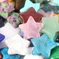 thumbnail image 1 of GKNET 50/100pcs Star Crystals Healing Natural Quartz Crystal Star Stone Home Decorate-100pcs mix, 1 of 7