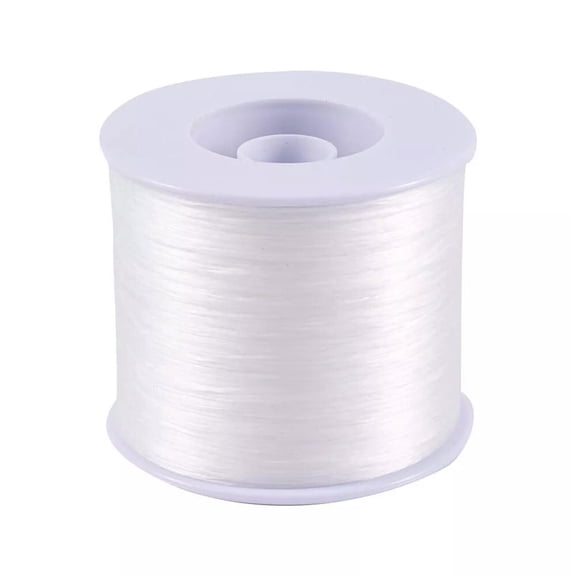 GKNET 500 Meters Elastic Beading Thread 0.7mm Stretchy Fibre Elastic Crystal String