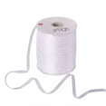 thumbnail image 1 of GKNET 500yards/Roll Sheer Organza Ribbon 6mm for Festive Decoration DIY Crafts-White, 1 of 6