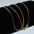 thumbnail image 1 of GKNET 5pcs/set Silver Plated Snake Figaro Rolo Box Curb Chains Necklace for Women Men-5pcs Square Snake Chain-18, 1 of 6