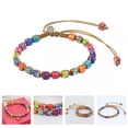 thumbnail image 1 of GKNET Agate Bracelet Bracelets Colorful Bead Premium Material Miss, 1 of 9