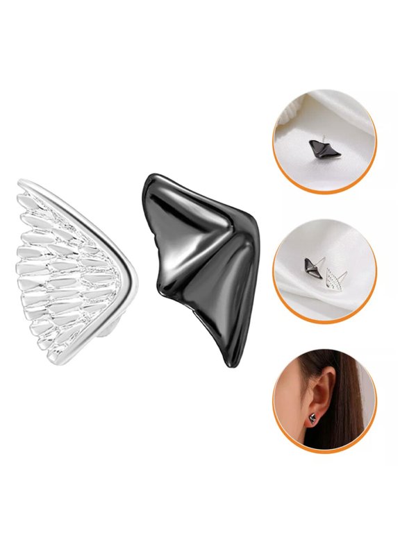 Angel Devil Earrings Couple Delicate Jewelry Piercing Pierced Stud for Men