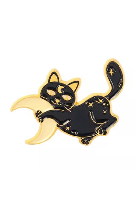 Cartoon Brooch Cute Cat Animal Backpack Punk Badge Enamel Pins Delicate Jewelry Gifts Pin-121