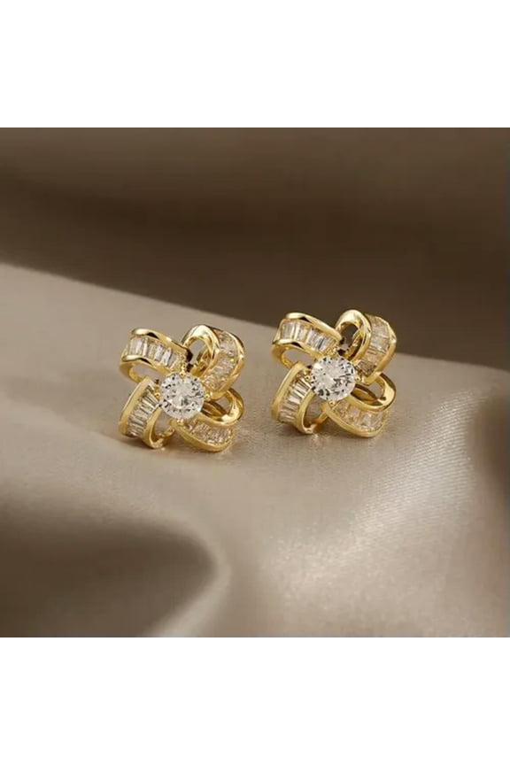 Aretes Argollas en Oro Pendientes Joyera Fina de Moda Regalos Para Mujer