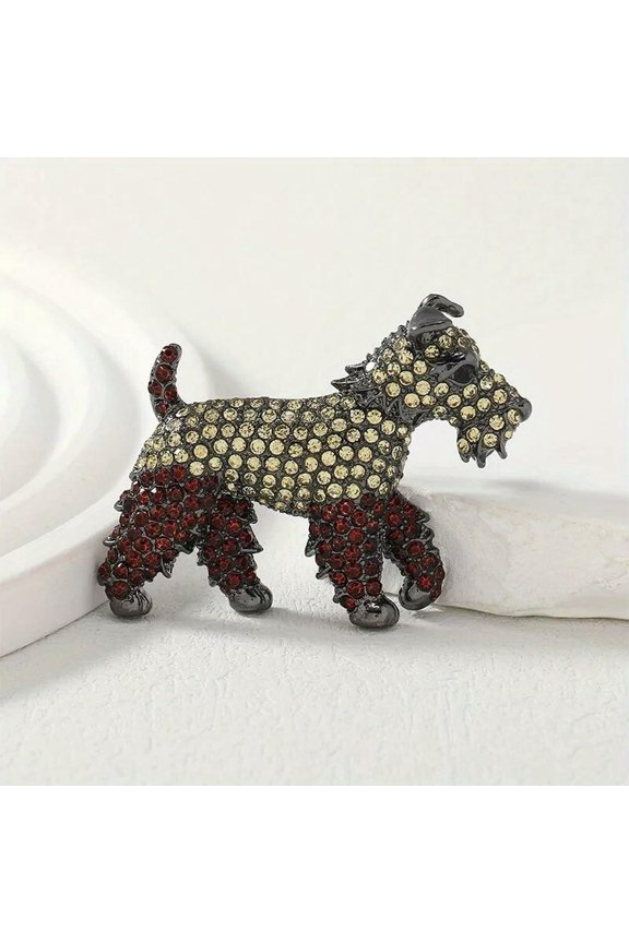 Brooch Animal Cute Puppy Corsage Pin Men's Brooch Vintage Brooch